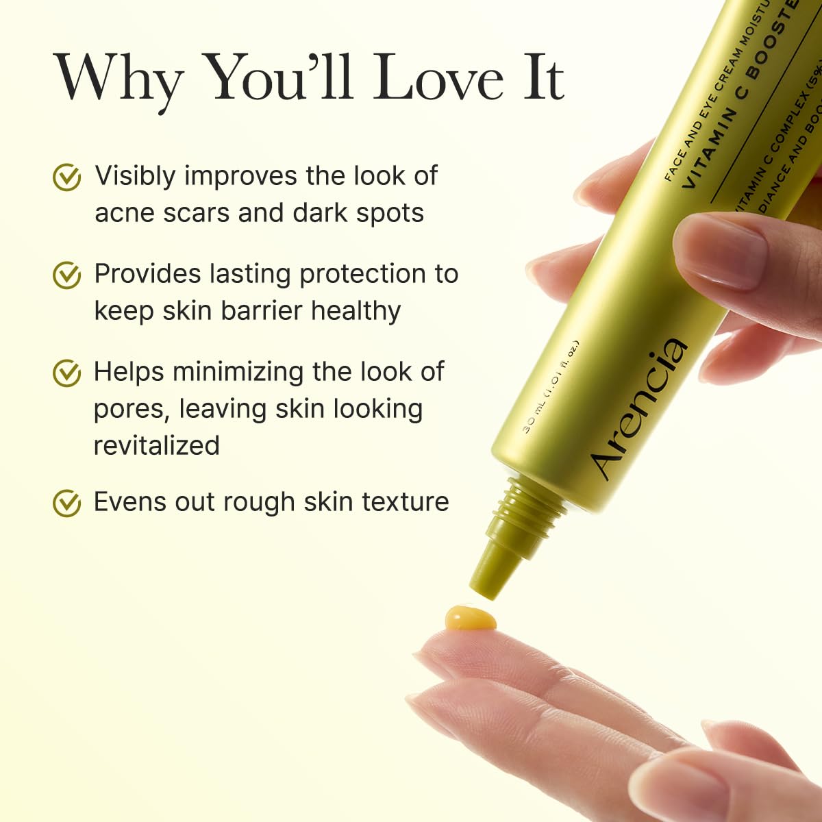 Arencia Vitamin C Booster Shot Serum with Glutathione