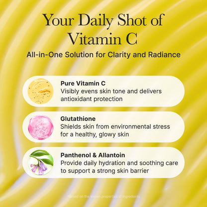 Arencia Vitamin C Booster Shot Serum with Glutathione
