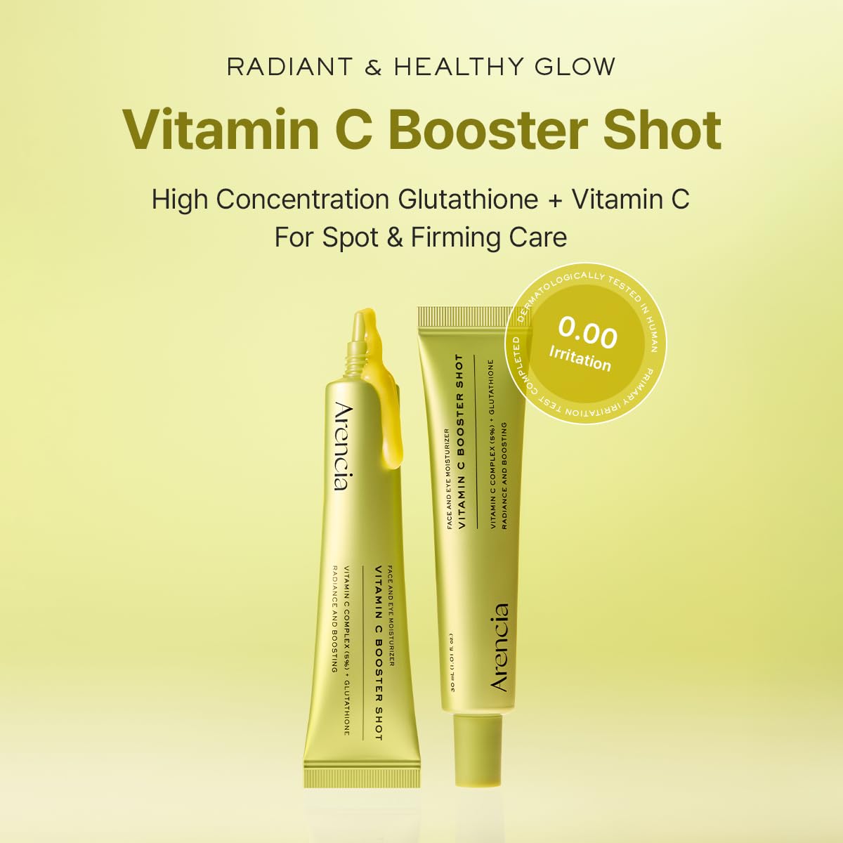 Arencia Vitamin C Booster Shot Serum with Glutathione